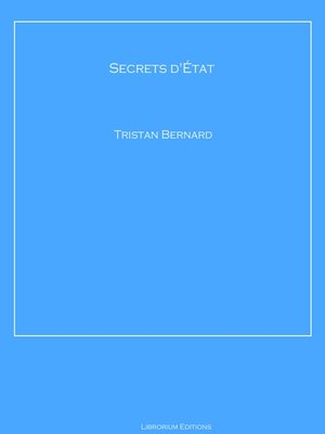 cover image of Secrets d'État